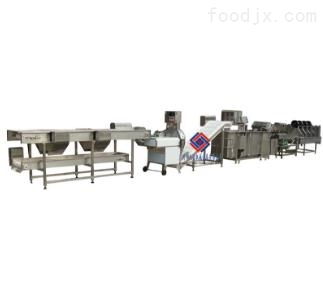 廣州凈菜加工生產線的主要加工流程