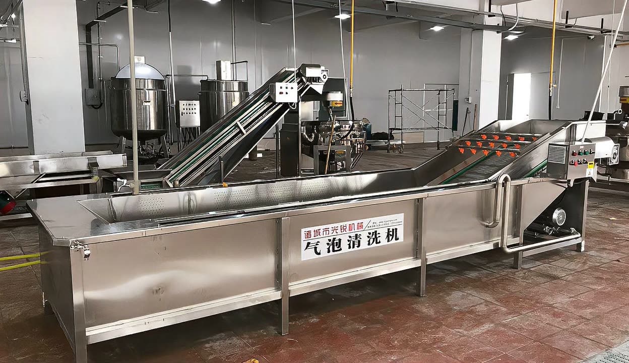 脫水蔬菜加工流程與相關機械設備